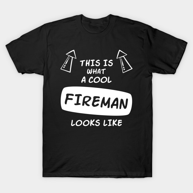 Fireman T-Shirt by LeonAd